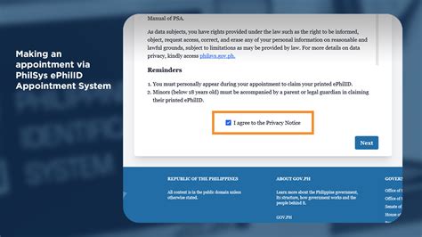 ephilid appointment system|PIA .